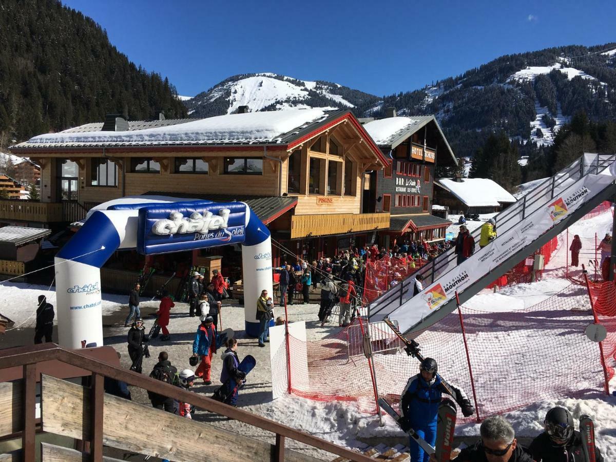 Les 4 Elements Aparthotel Chatel Luaran gambar